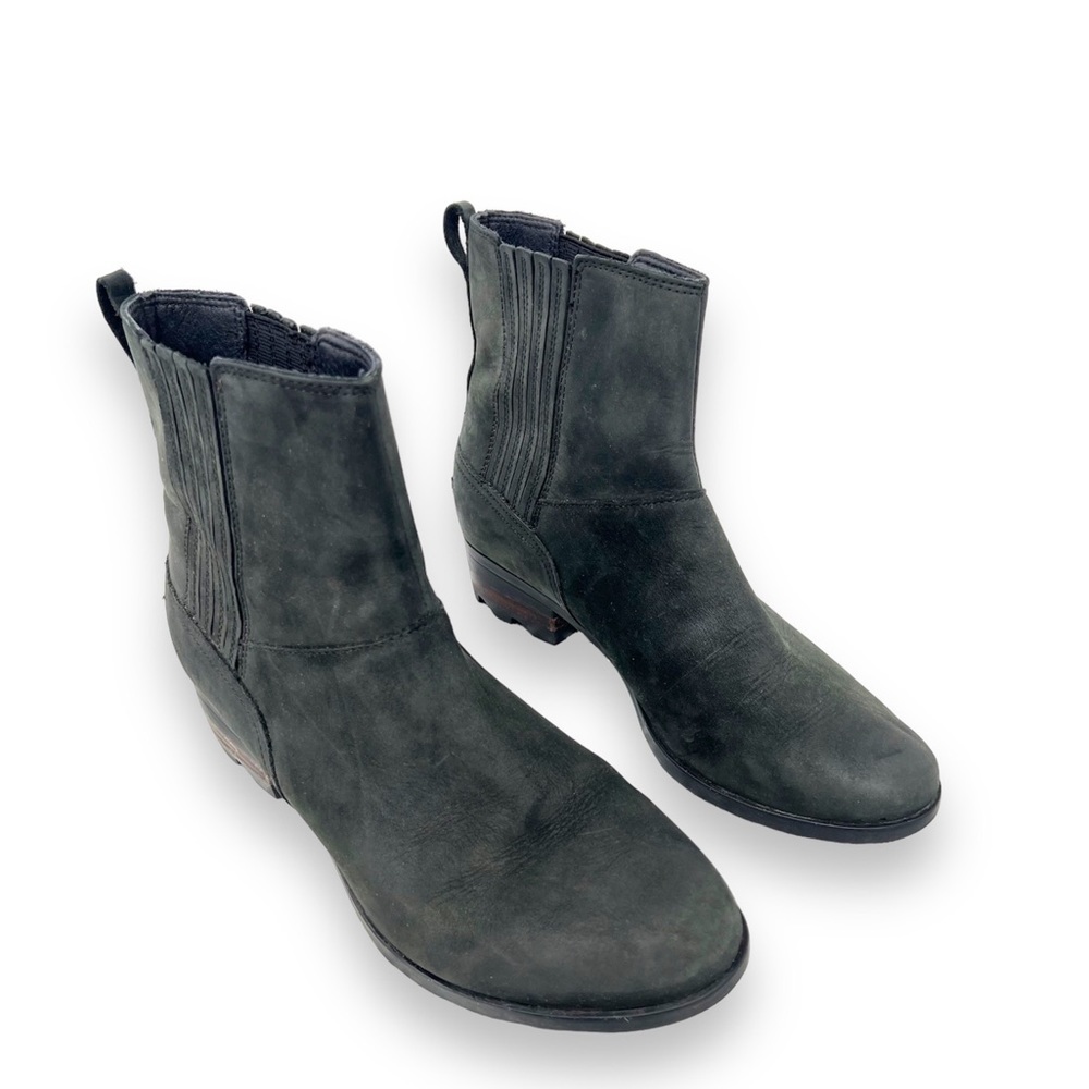 Sorel Black Ankle Boots
